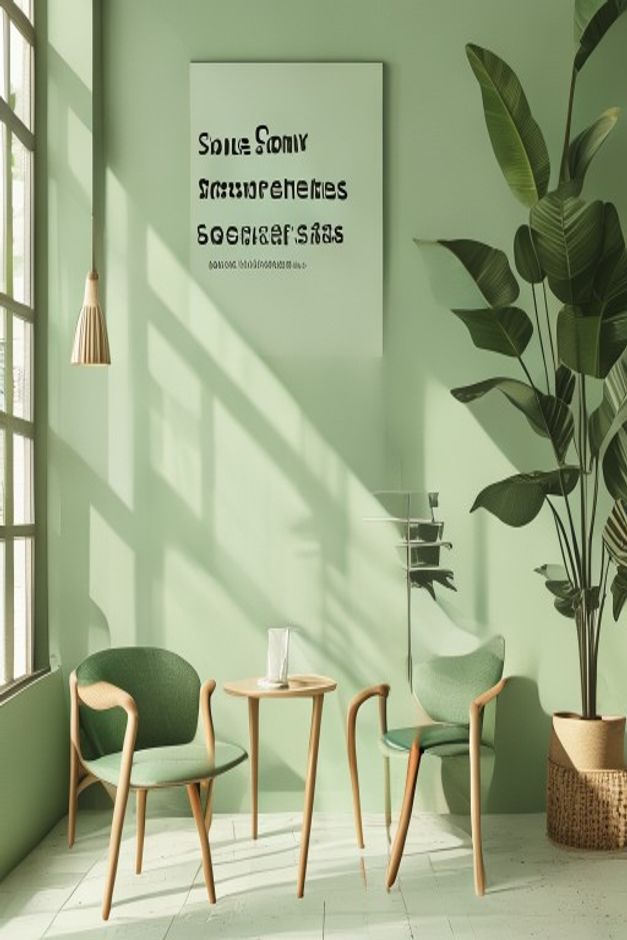 Calm Wellness sample poster for Dubai Cafe Selling Premium Coffee Subscrip